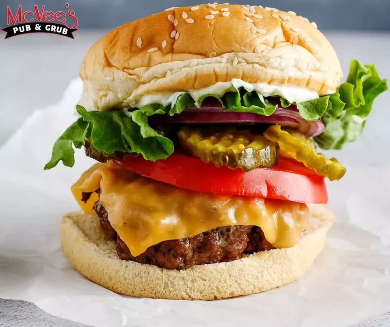 Best Burger (Oakland) McVee’s Pub and Grub 1129 E. Long Lake Rd., Troy; 248-817-2980; mcveespubandgrub.com