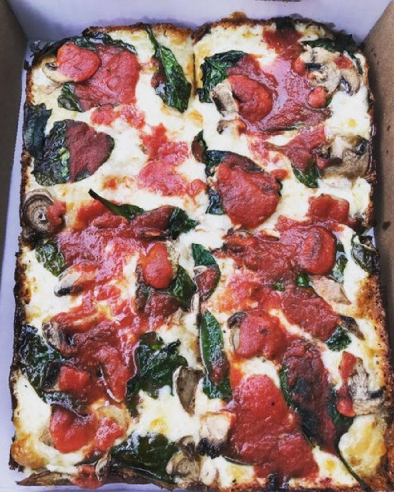 Best Pizza (Detroit)
Buddy&#146;s Pizza, Various Locations, 
buddyspizza.com 
Photo via Buddyspizza/Instagram