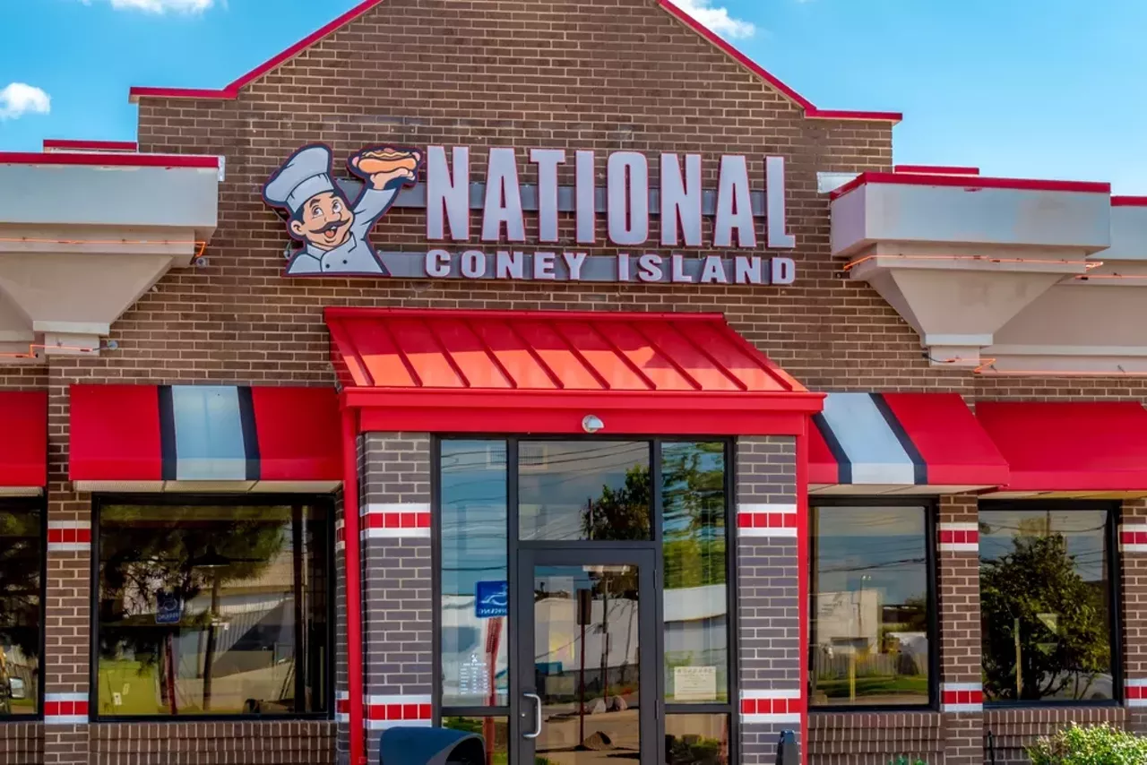 National Coney Island Multiple locations, nationalconeyisland.com Founded in Roseville’s Macomb Mall in 1965, this Coney Island chain now has multiple locations throughout the Detroit area. Its Greek-American-style menu includes gyros, chicken hani sandwiches, and Greek salads.