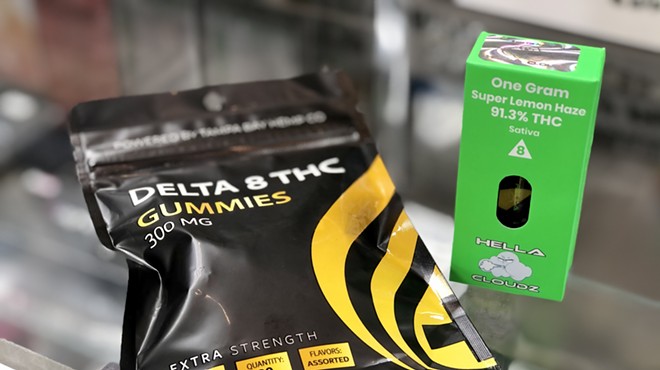 Delta-8 THC is sold in cartridges, concentrates, gummies, and tinctures.