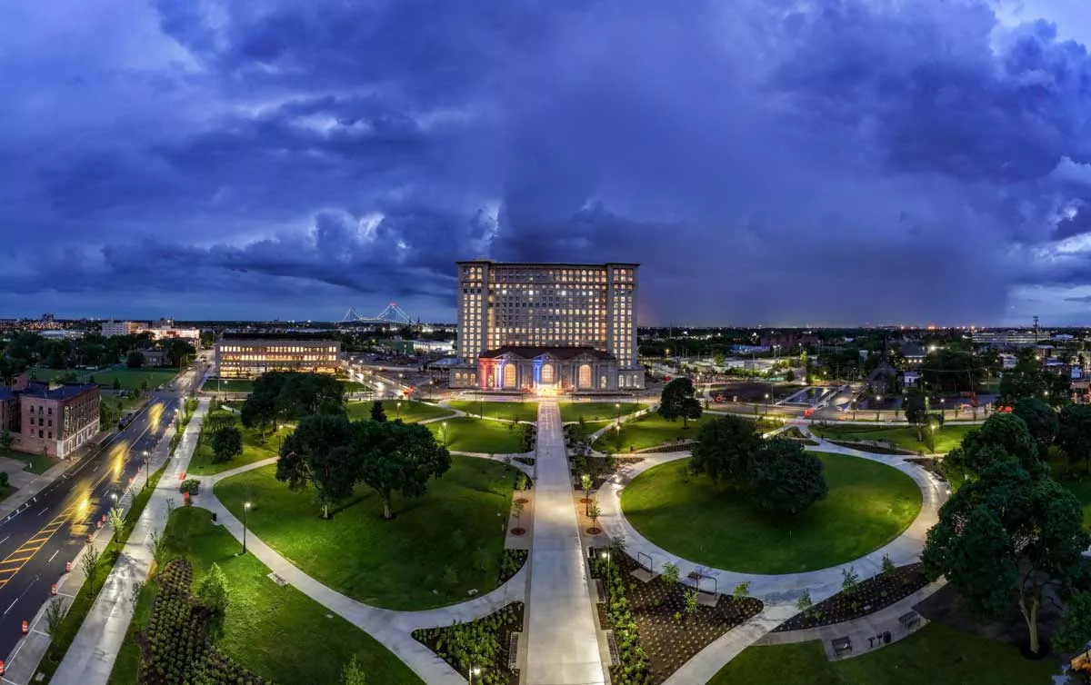 Image: Michigan Central Station has seen a $750 million renovation.