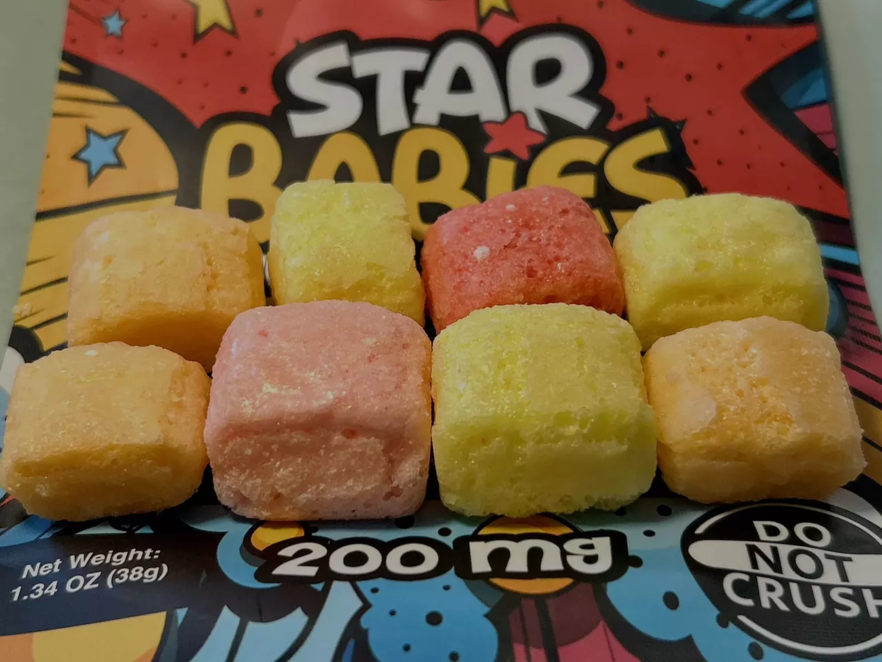 Hey! Captain's Star Babies taste like Starbursts.