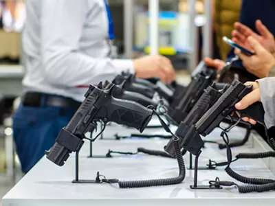Image: Michigan gun sales reach record highs amid pandemic, social unrest