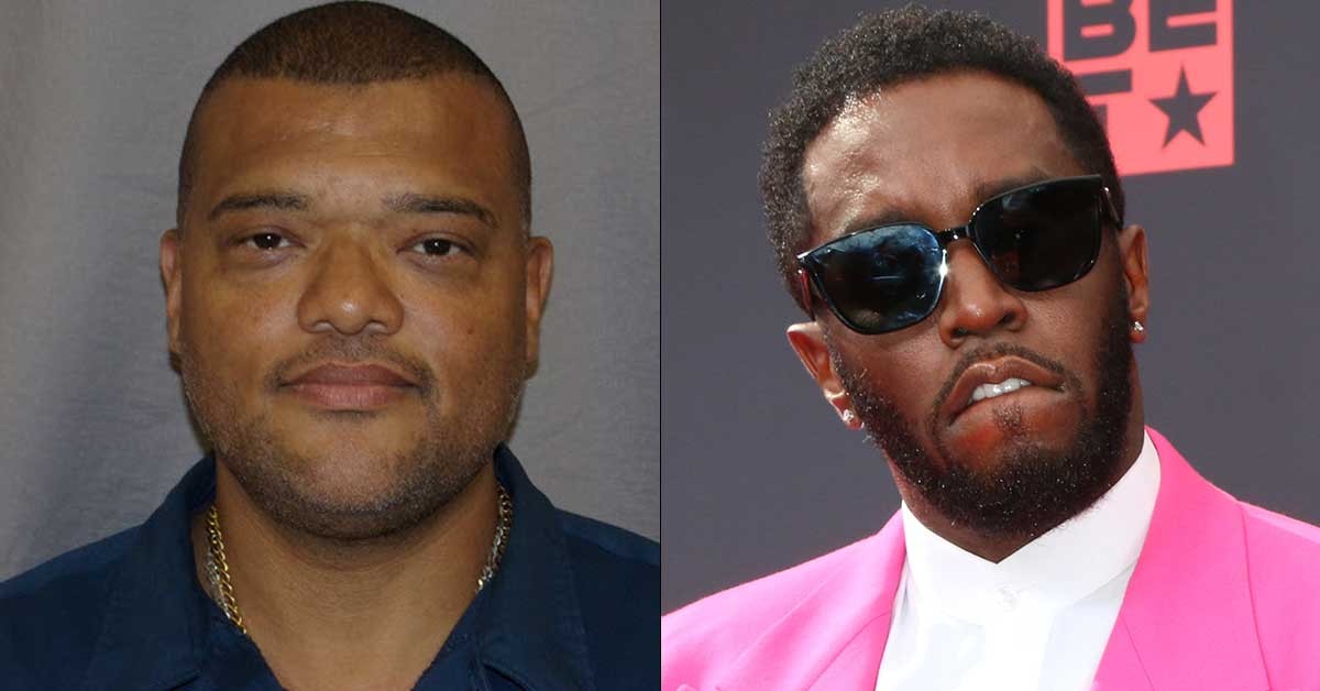 Derrick Lee Cardello-Smith, left, has successfully sued music mogul Sean Combs.