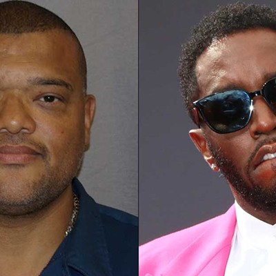 Derrick Lee Cardello-Smith, left, has successfully sued music mogul Sean Combs.