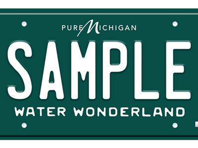The Water Wonderland plates will be available starting January 27.