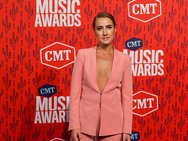 Ingrid Andress attends the 2019 CMT Music Awards in 2019 in Nashville.