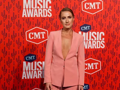 Ingrid Andress attends the 2019 CMT Music Awards in 2019 in Nashville.