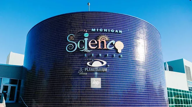 The Michigan Science Center Planetarium in Detroit.