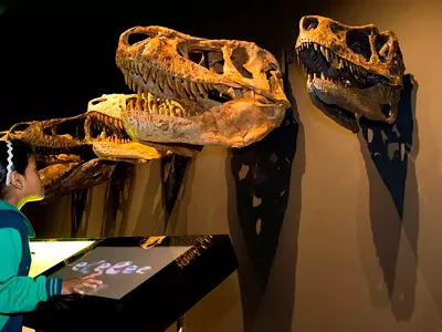 Image: Michigan Science Center’s T. rex exhibit extended though May