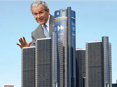 Image: Michigan should be Thankful for George W. Bush