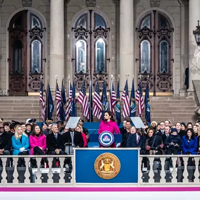 Image: Michigan’s Gov. Whitmer sworn in for second term following Democrats’ historic victory [PHOTOS]