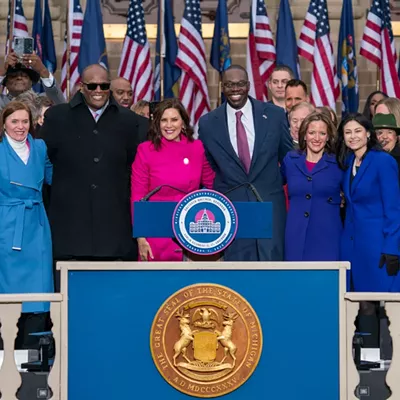 Image: Michigan’s Gov. Whitmer sworn in for second term following Democrats’ historic victory [PHOTOS]
