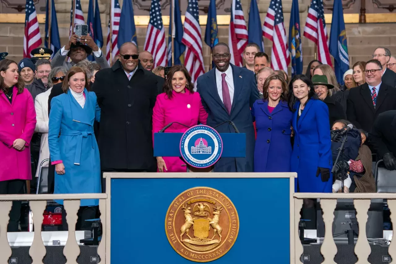 Image: Michigan’s Gov. Whitmer sworn in for second term following Democrats’ historic victory [PHOTOS]