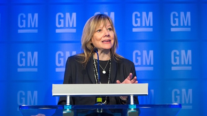 General Motors CEO Mary Barra.