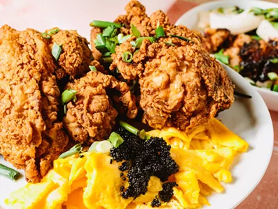 Popular pop-up Fried Chicken and Caviar is doing a brunch residency at Petty Cash.