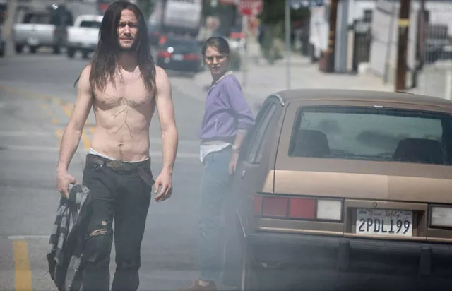 Mook or badass? Gordon-Levitt and Portman in Hesher.