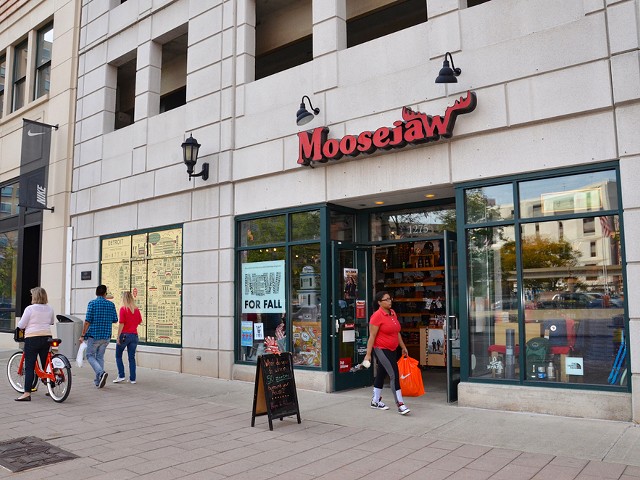 Moosejaw's downtown Detroit location is one of many slated to close.