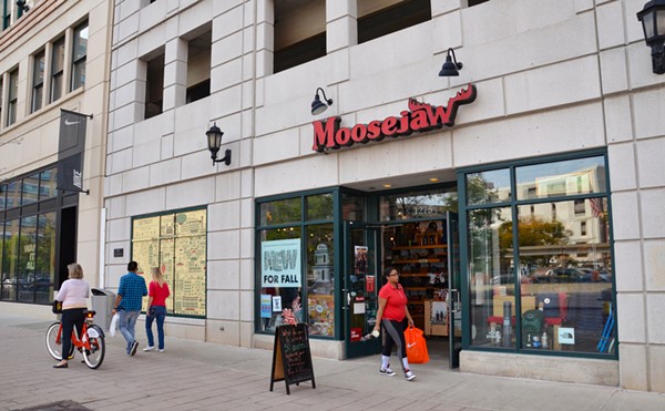 Moosejaw's downtown Detroit location is one of many slated to close.