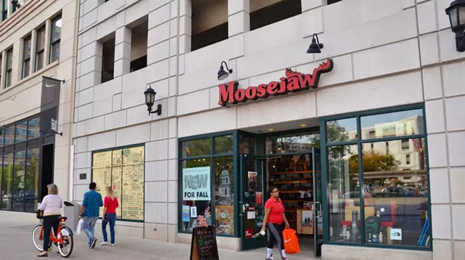 Moosejaw's downtown Detroit location is one of many slated to close.