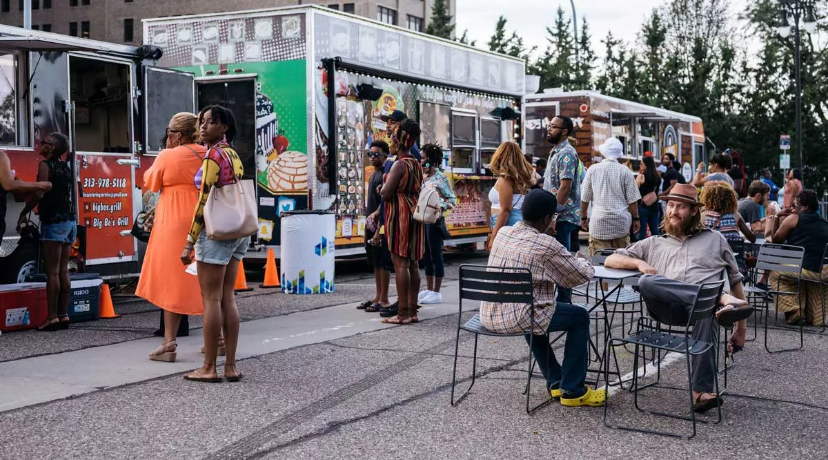 Image: The Downtown Detroit Partnership’s popular Downtown Street Eats program runs from May 6-Oct. 10.