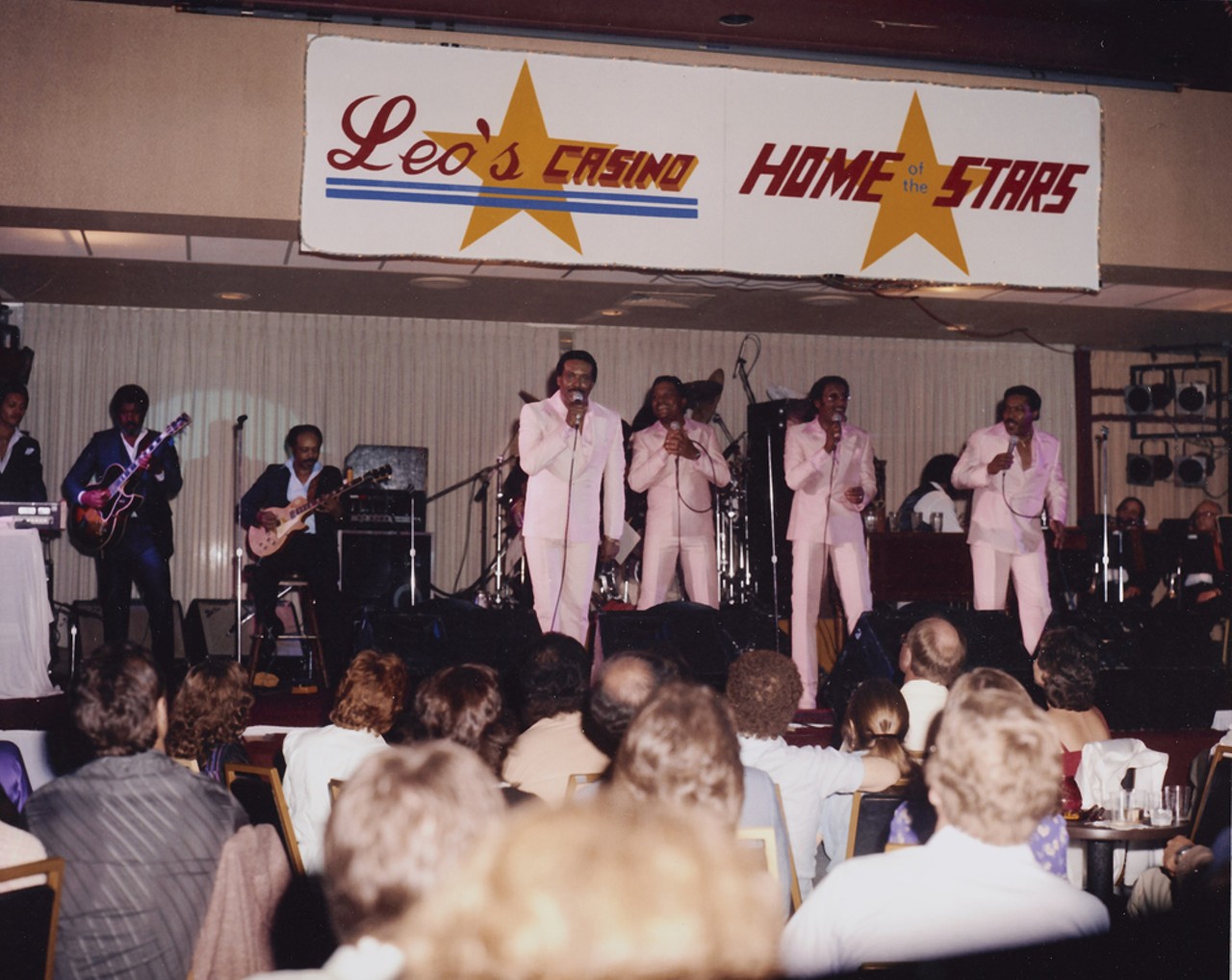The Four Tops at Leo's Casino, 1983. Martha and the Vandellas at the Music Box in Cleveland. (Photo by Jimmy Baynes)