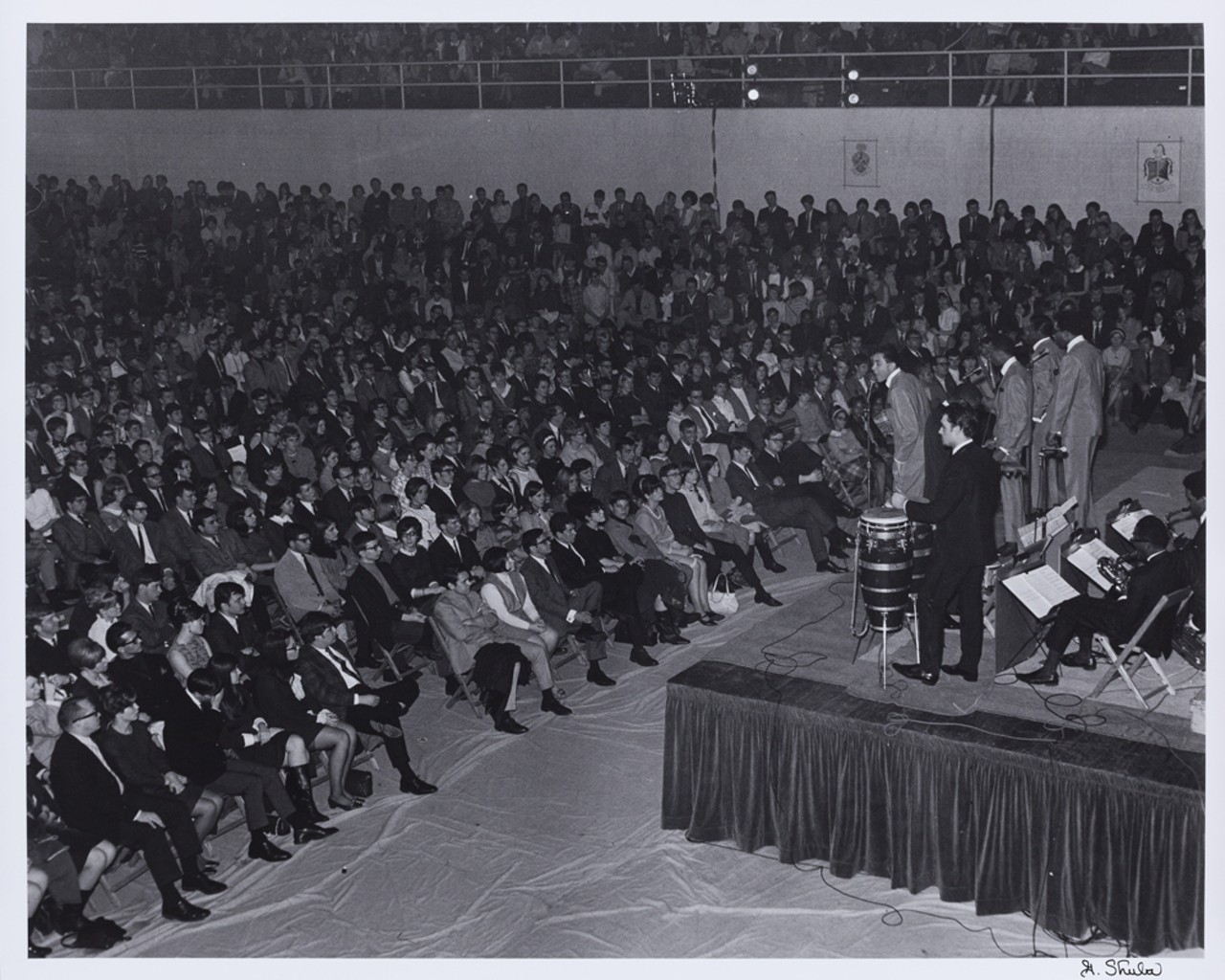 The Miracles at John Carroll University, c. 1967. (Photo by George Shuba)