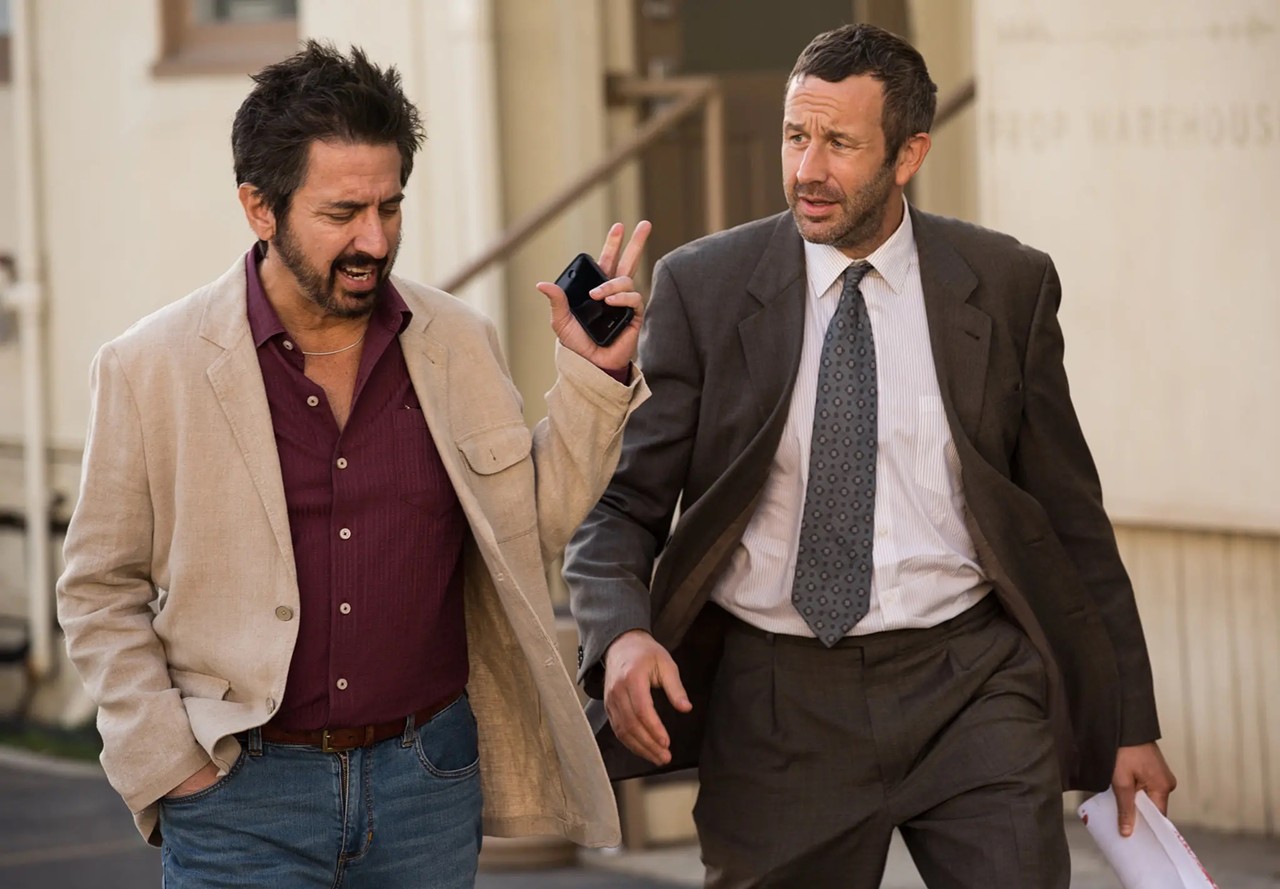 Get Shorty (2017)
Developed by Davey Holmes.
A TV series based on Leonard’s hit 1990 novel and acclaimed 1995 film was created by MGM+. Described as more of an “homage” than an adaptation, the series stars Chris O’Dowd, Ray Romano, Sean Bridgers, Carolyn Dodd, Lidia Porto, Goya Robles, Megan Stevenson, Lucy Walters, and Sarah Stiles. It aired for three seasons, ending in 2019.