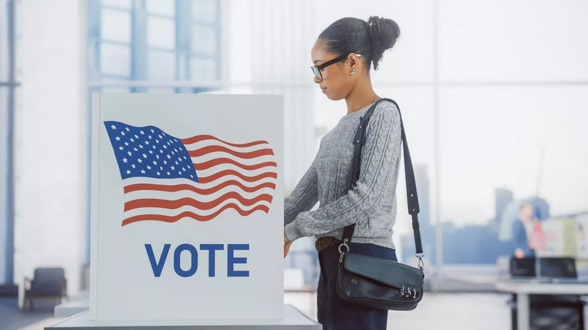 Image: If you’re planning to vote in person this election, Sadler said you can check your registration status online at the Michigan Voter Information Center before showing up at the polls.