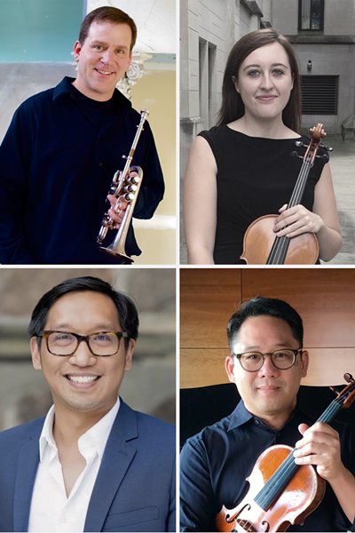 David Ammer, Jacqueline Hanson, Andrew Wu and Joshua Marzan