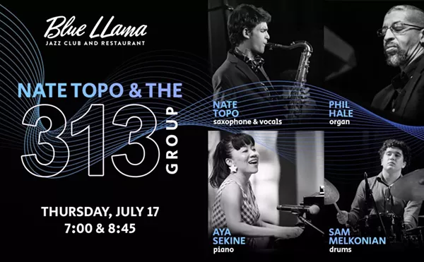 Image: Nate Topo & The 313 Group at the Blue LLama