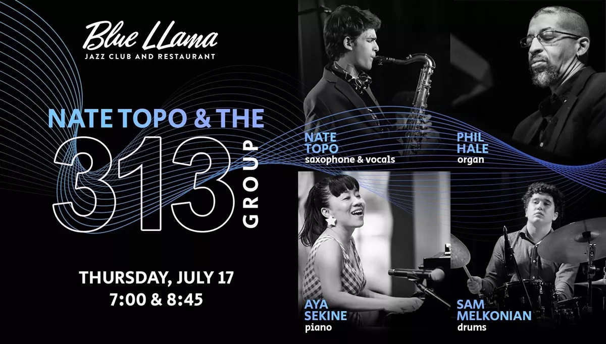 For info on Nate Topo and his other upcoming performances visit natetopo.com