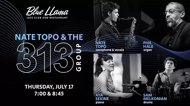 Image: Nate Topo & The 313 Group at the Blue LLama