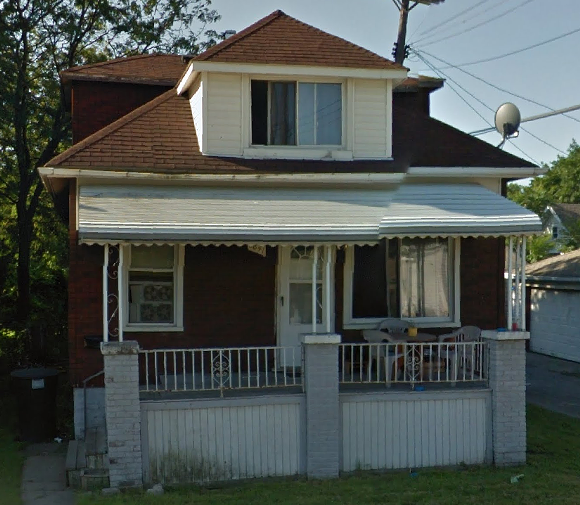 6841 Linzee St. in Detroit's Southwest neighborhood. The Detroit Land Bank Authority will hold an open house for this property on Nov. 15. - Via Google Maps