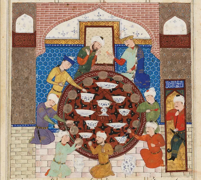 The Art of Dining: Food Culture in the Islamic World, features over 200 works from the Middle East, Asia, and beyond.