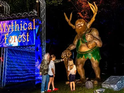 Image: New fantasy experience 'Mythical Forest' opens in Clarkston