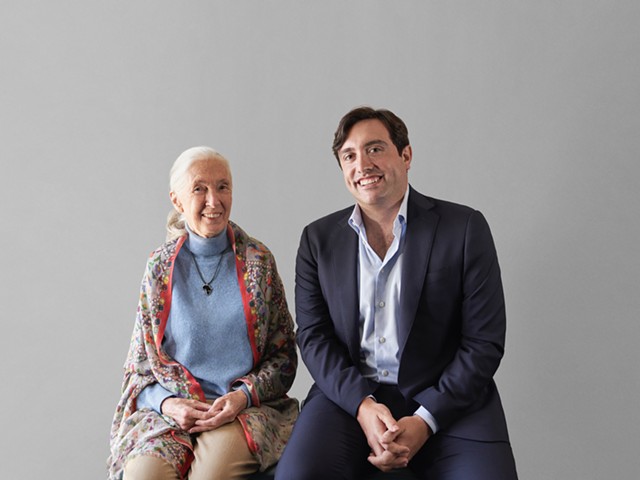 Dr. Jane Goodall and Neptune Wellness Solutions CEO Michael Cammarata partner to co-develop natural health and wellness products under the Forest Remedies brand.