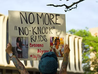 Gov. Gretchen Whitmer's plan would limit no-knock warrants.