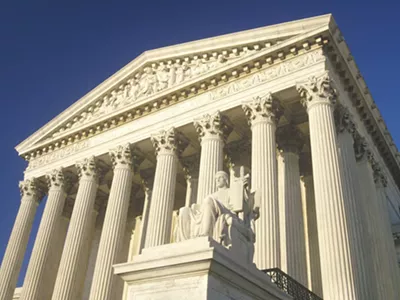 U.S. Supreme Court building.