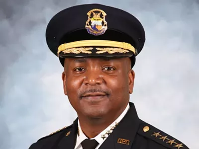 Interim Detroit Police Chief James White.