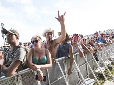 The Faster Horses country music festival in 2016.