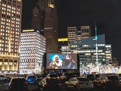 Image: Monroe Street Drive-in returns to Downtown Detroit with family-friendly films