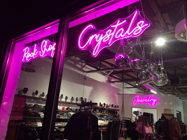 Well Done Goods by Cyberoptix Tie Lab now boasts Detroit’s largest selection of ethically-sourced crystals.