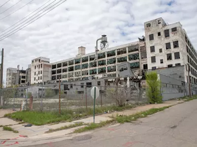 Fisher Body Plant No. 21 in Detroit has been vacant for nearly 30 years.