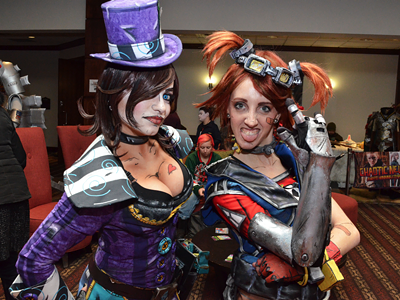 Cosplayers at Astronomicon.