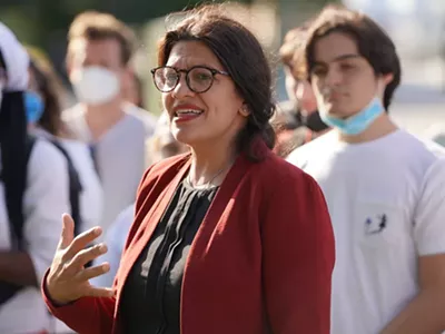 U.S. Rep. Rashida Tlaib.