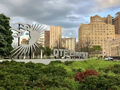 DTE Energy's headquarters in Detroit.