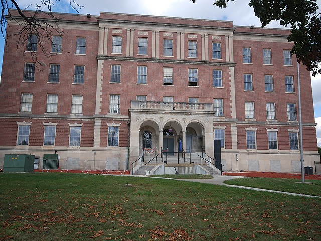 The Kay Beard Building is one of the remaining structures of the once-sprawling Eloise Psychiatric Hospital.