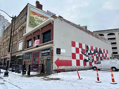 A fire broke out in the basement and first floor of the Checker Bar in downtown Detroit.