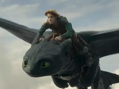Mason Thames stars as Hiccup in the remake of How to Train Your Dragon.